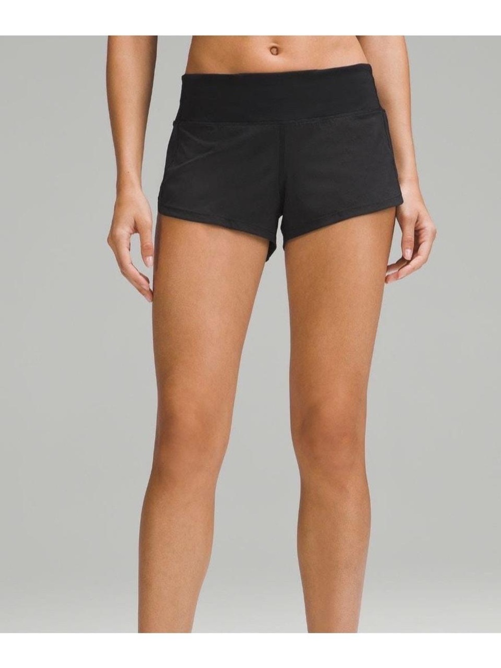 Lululemon Women's Black Speed up Shorts